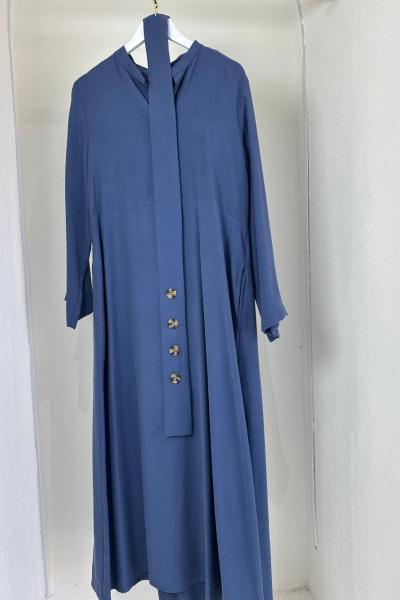 Kansas Elbise Lacivert