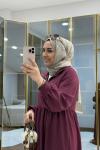 Robadan Oysho Elbise Mürdüm