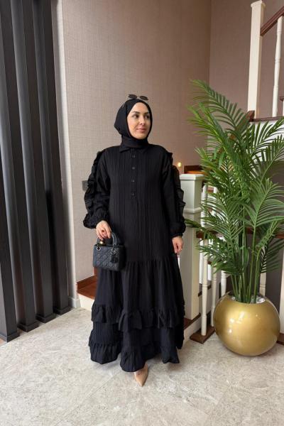Sahara Elbise Siyah